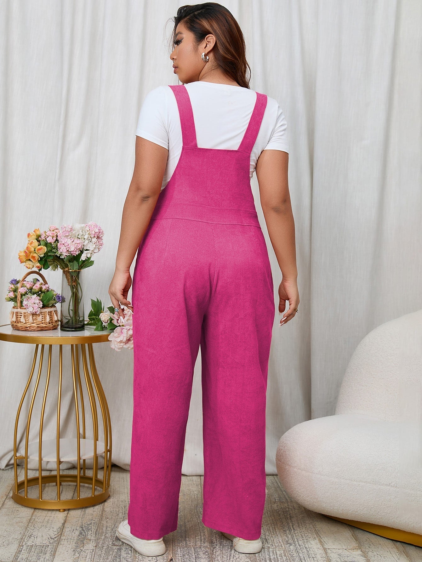 Macacão feminino Plus Size Caroline