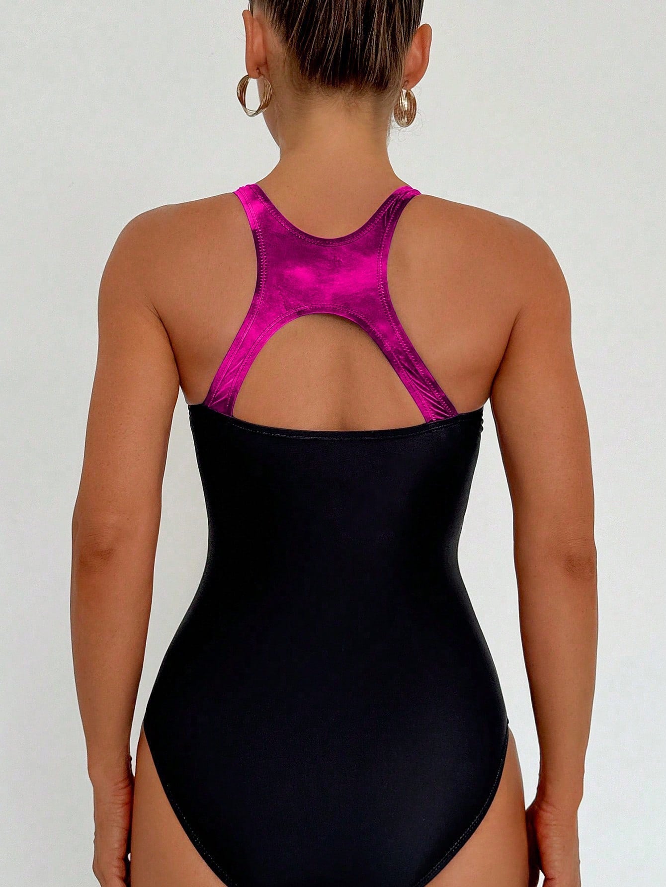 Maiô feminino com estampa laterais Clarice