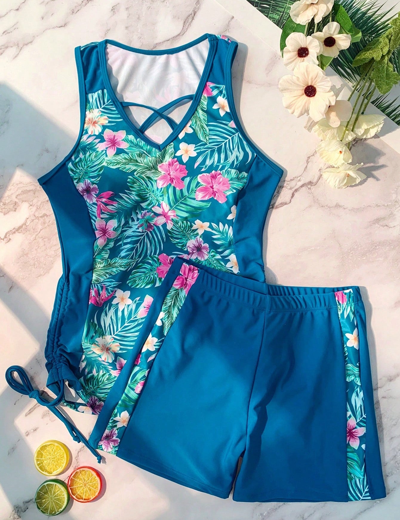 Tankini feminino estampado Britany
