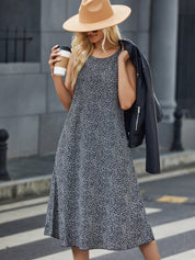Vestido Feminino Longo sem mangas e com bolso Sarah