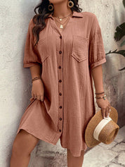 Vestido feminino tipo chamise plus size Daniela