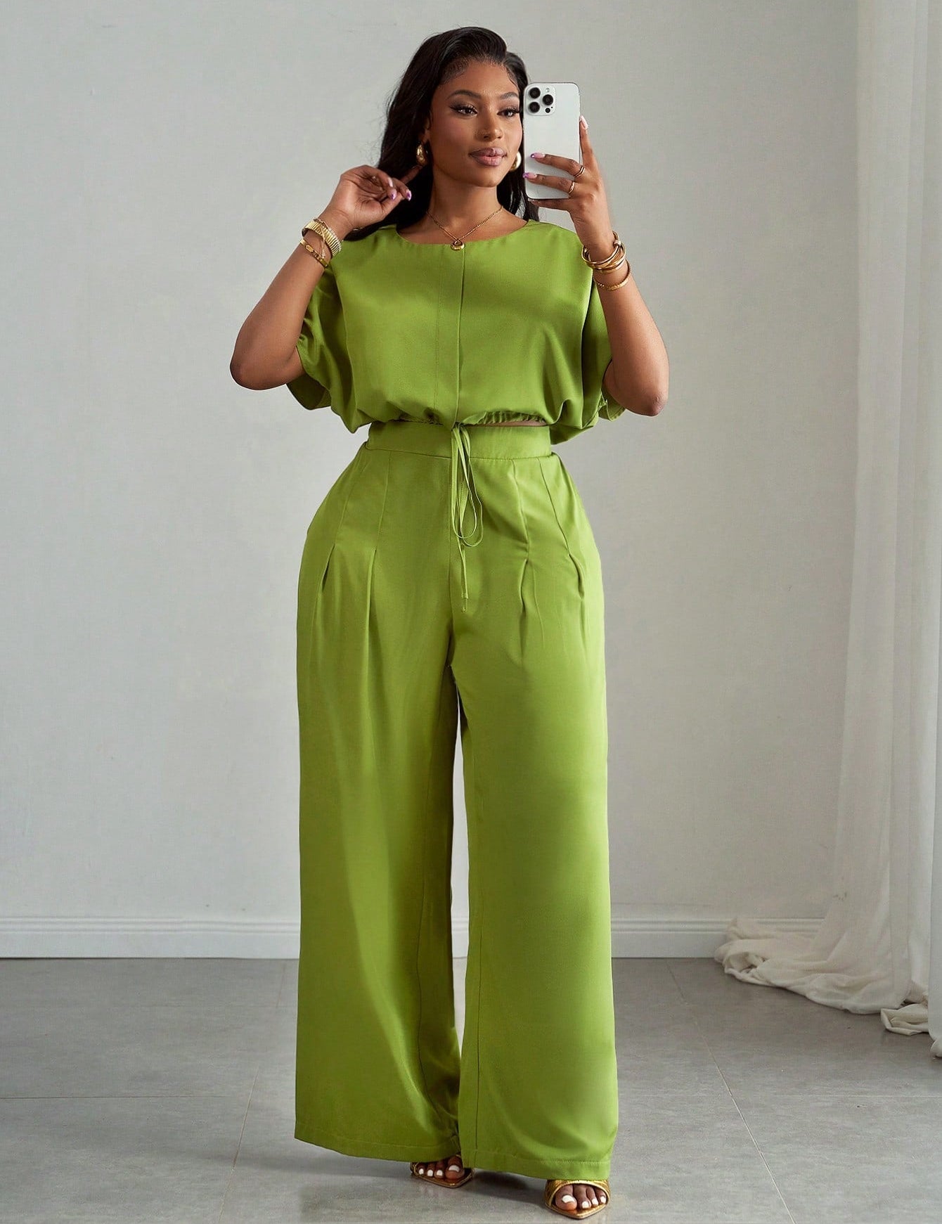 Conjunto Feminino Plus Size Chloe
