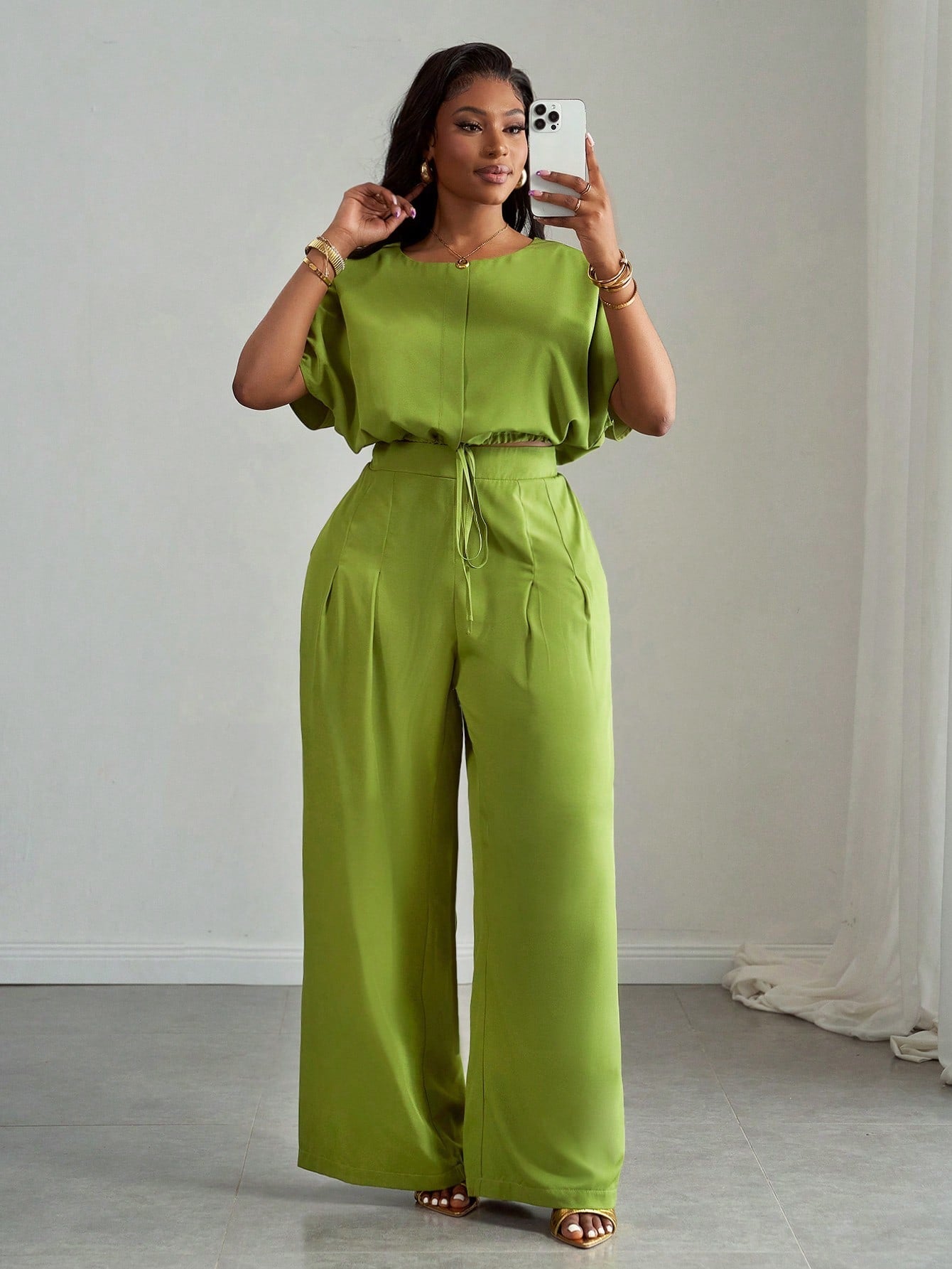 Conjunto Feminino Plus Size Chloe