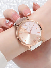 1 peça Relógio Feminino & 1 peça Pulseira de bracelete - Helaine