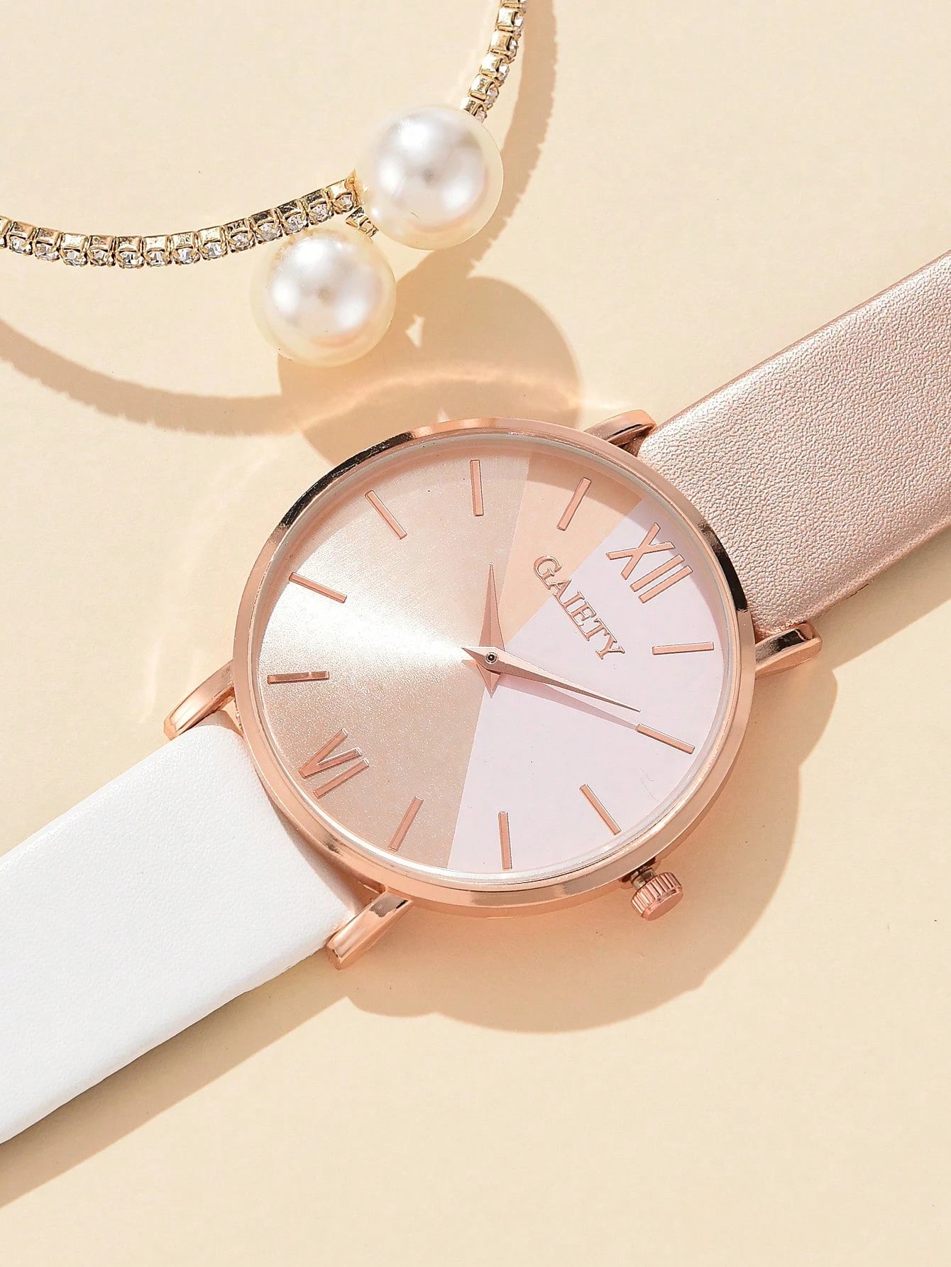 1 peça Relógio Feminino & 1 peça Pulseira de bracelete - Helaine