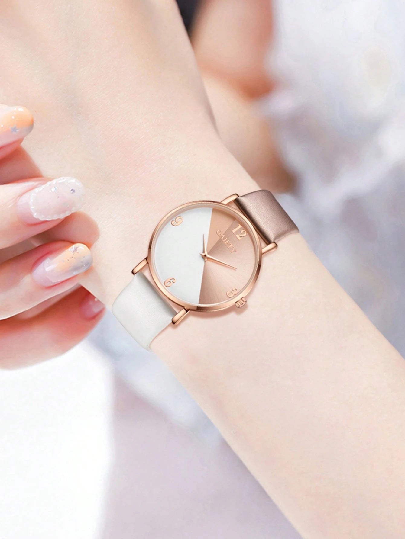 1 peça Relógio Feminino & 1 peça Pulseira de bracelete - Helaine