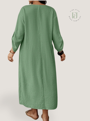 Vestido feminino casual plus size Belga