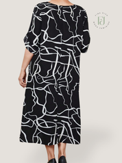 Vestido Feminino solto plus size Isabella