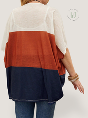 Cardigan feminino plus size Rosse