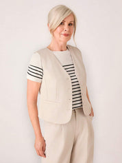 Blazer Feminino com Decote em V - Anaíz