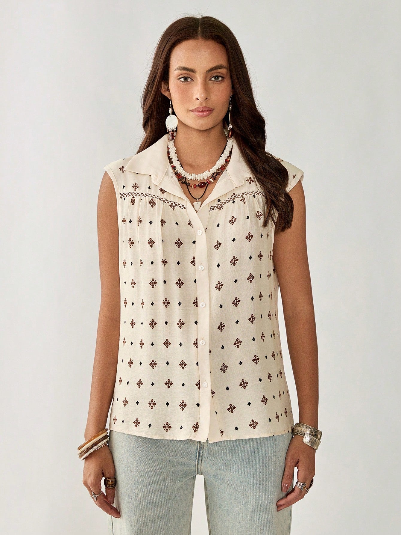 Blusa Feminina Elegante com detalhe de Renda - Taliyah