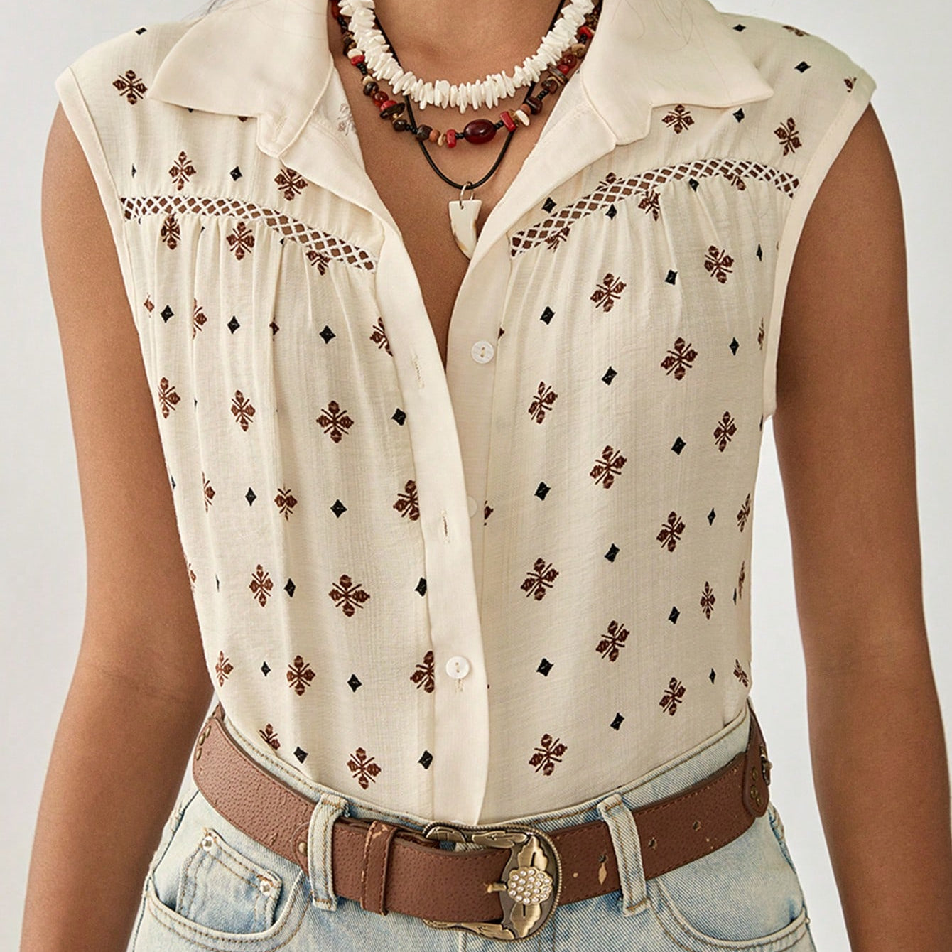 Blusa Feminina Elegante com detalhe de Renda - Taliyah