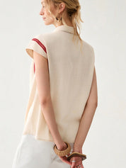 Blusa Feminina Elegante de Estilo Boêmio - Clarissa