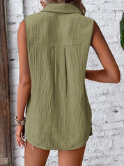 Blusa Feminina Sem Mangas - Philippa