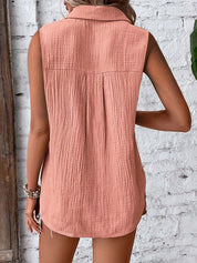 Blusa Feminina Sem Mangas - Philippa