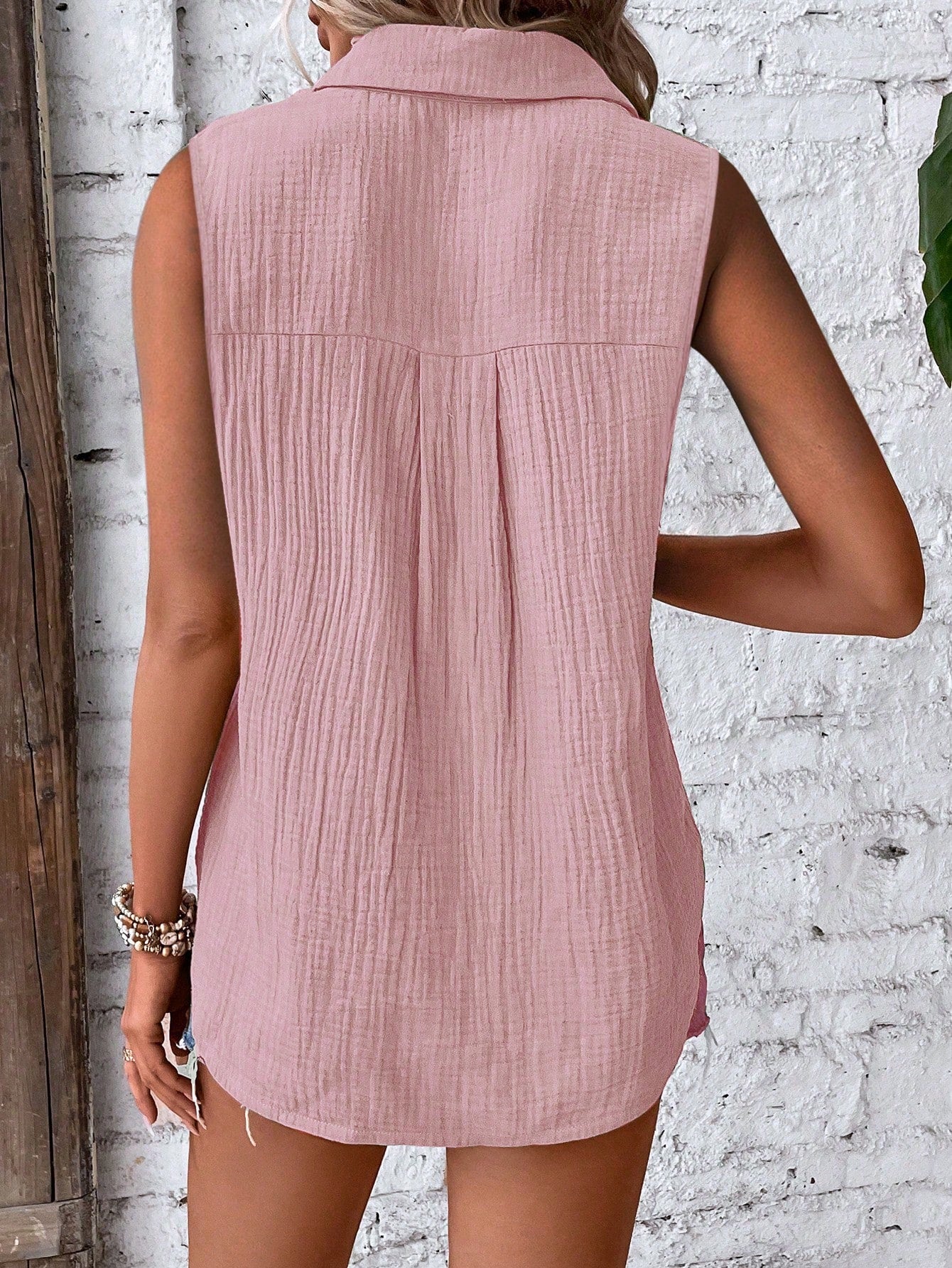 Blusa Feminina Sem Mangas - Philippa