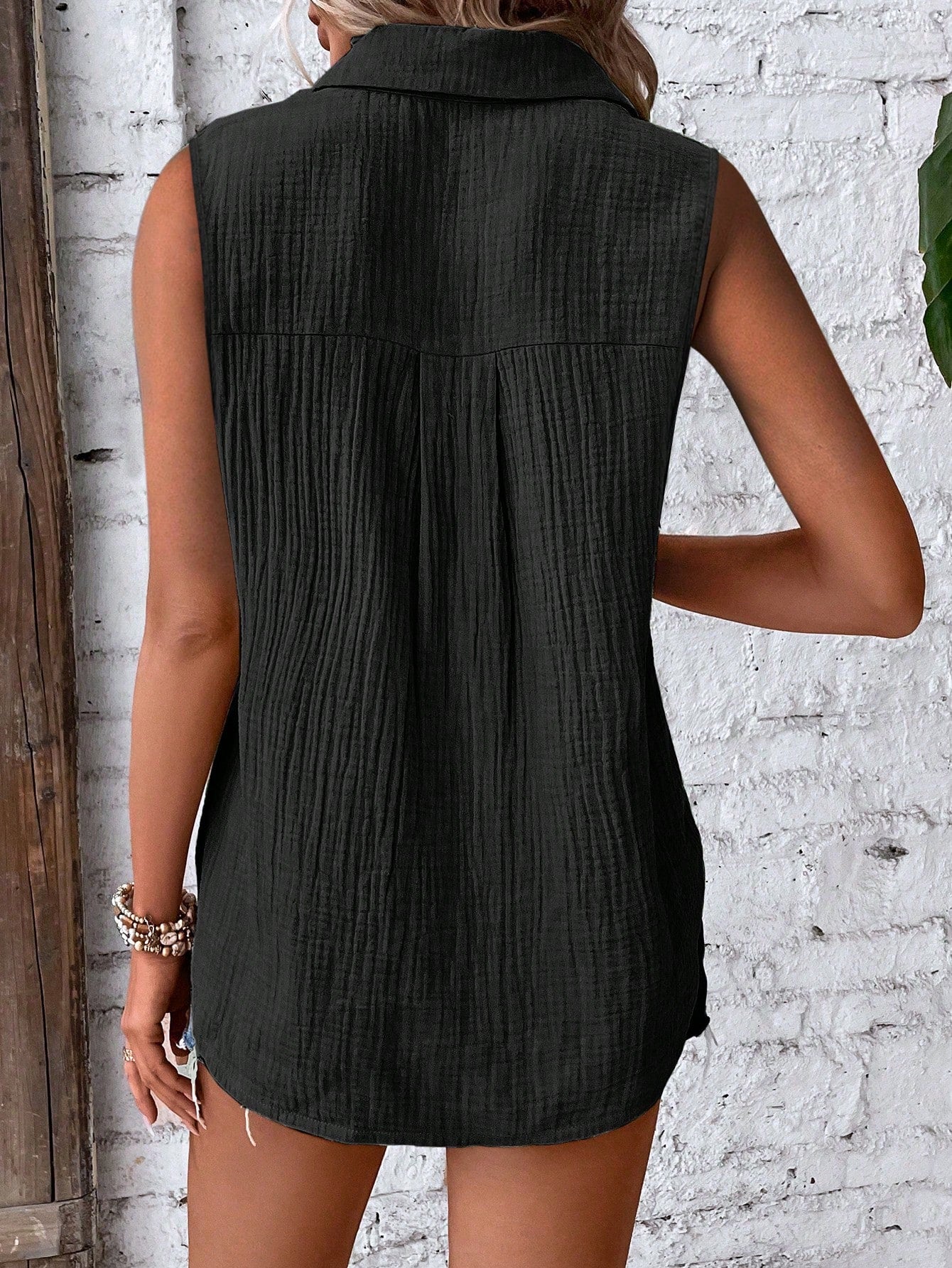 Blusa Feminina Sem Mangas - Philippa