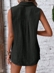 Blusa Feminina Sem Mangas - Philippa