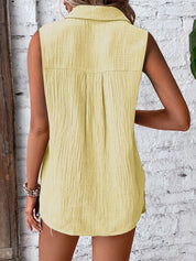 Blusa Feminina Sem Mangas - Philippa