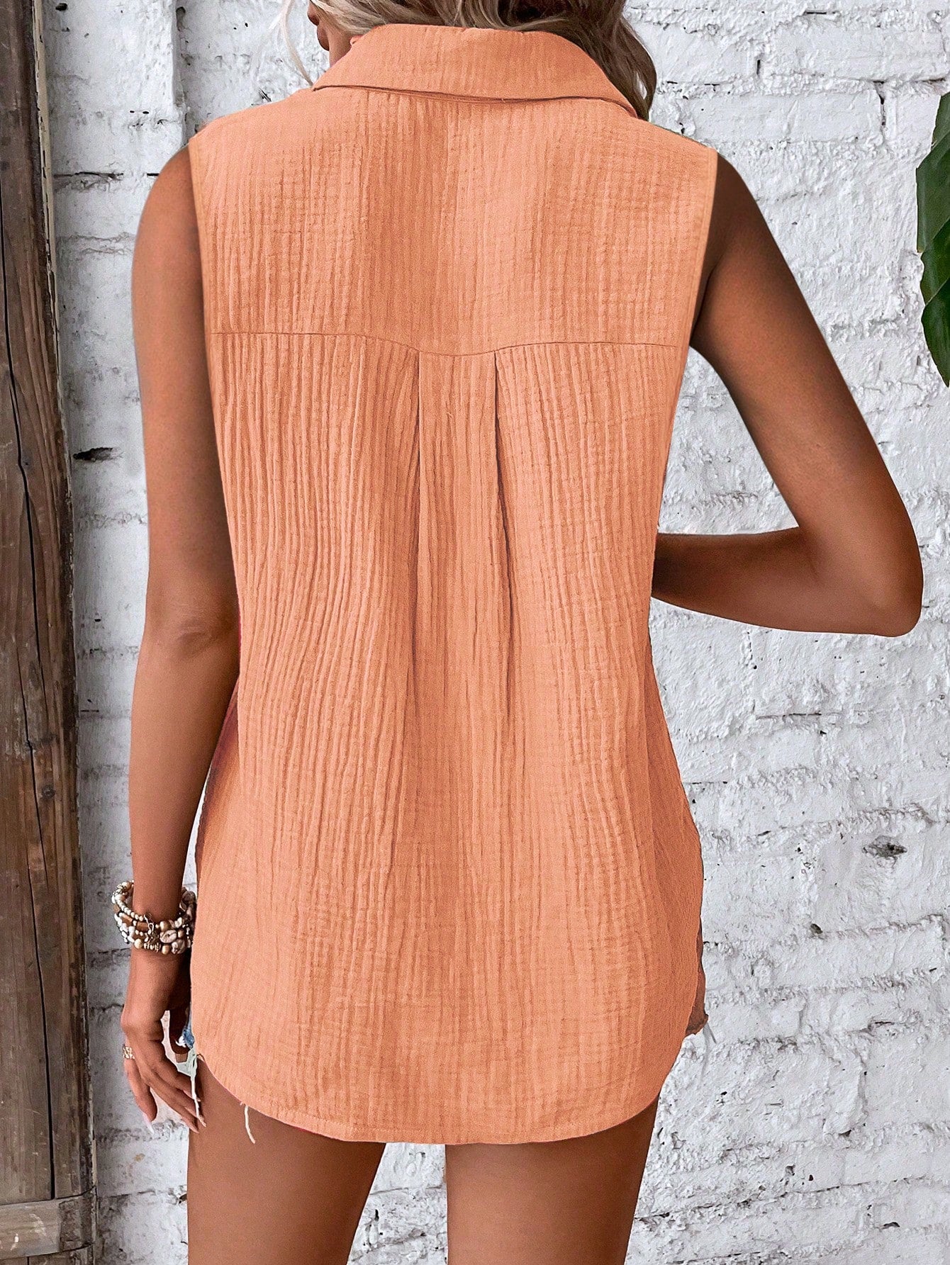 Blusa Feminina Sem Mangas - Philippa