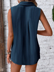 Blusa Feminina Sem Mangas - Philippa