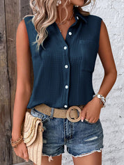 Blusa Feminina Sem Mangas - Philippa