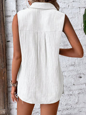 Blusa Feminina Sem Mangas - Philippa