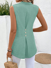 Blusa Feminina com Detalhe de Botões nas costa - Oriane