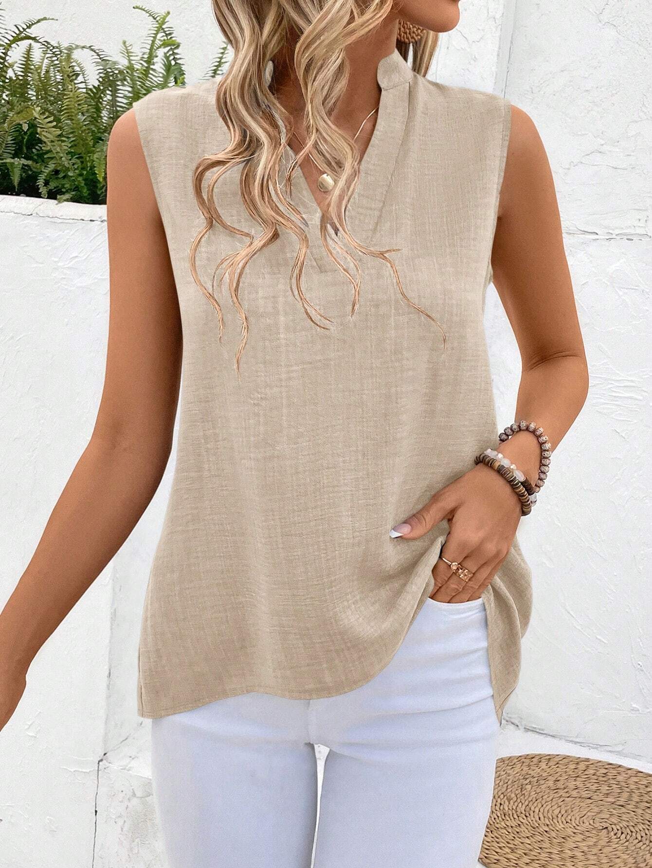 Blusa Feminina com Detalhe de Botões nas costa - Oriane
