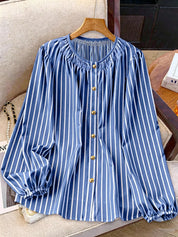 Blusa Feminina de Manga longa Bufante - Doralice. Plus Size