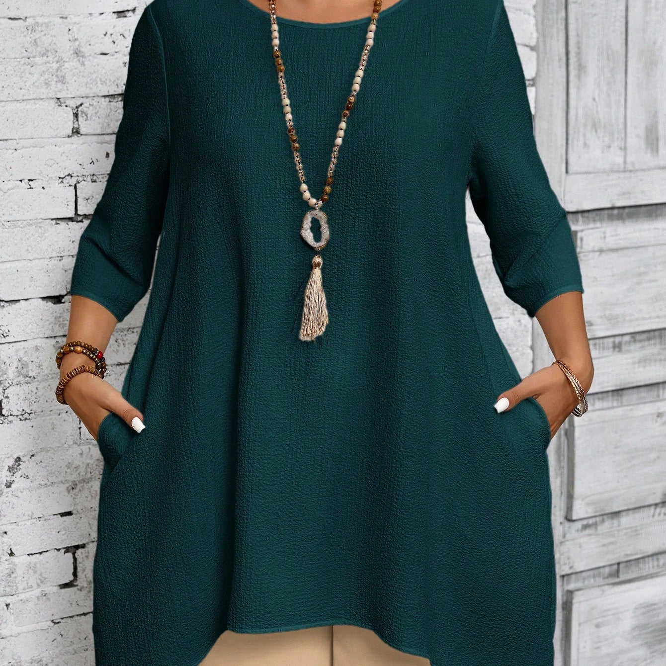 Blusa feminina assimétrica plus size Fanny