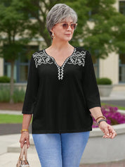 Blusa feminina plus size Rosie