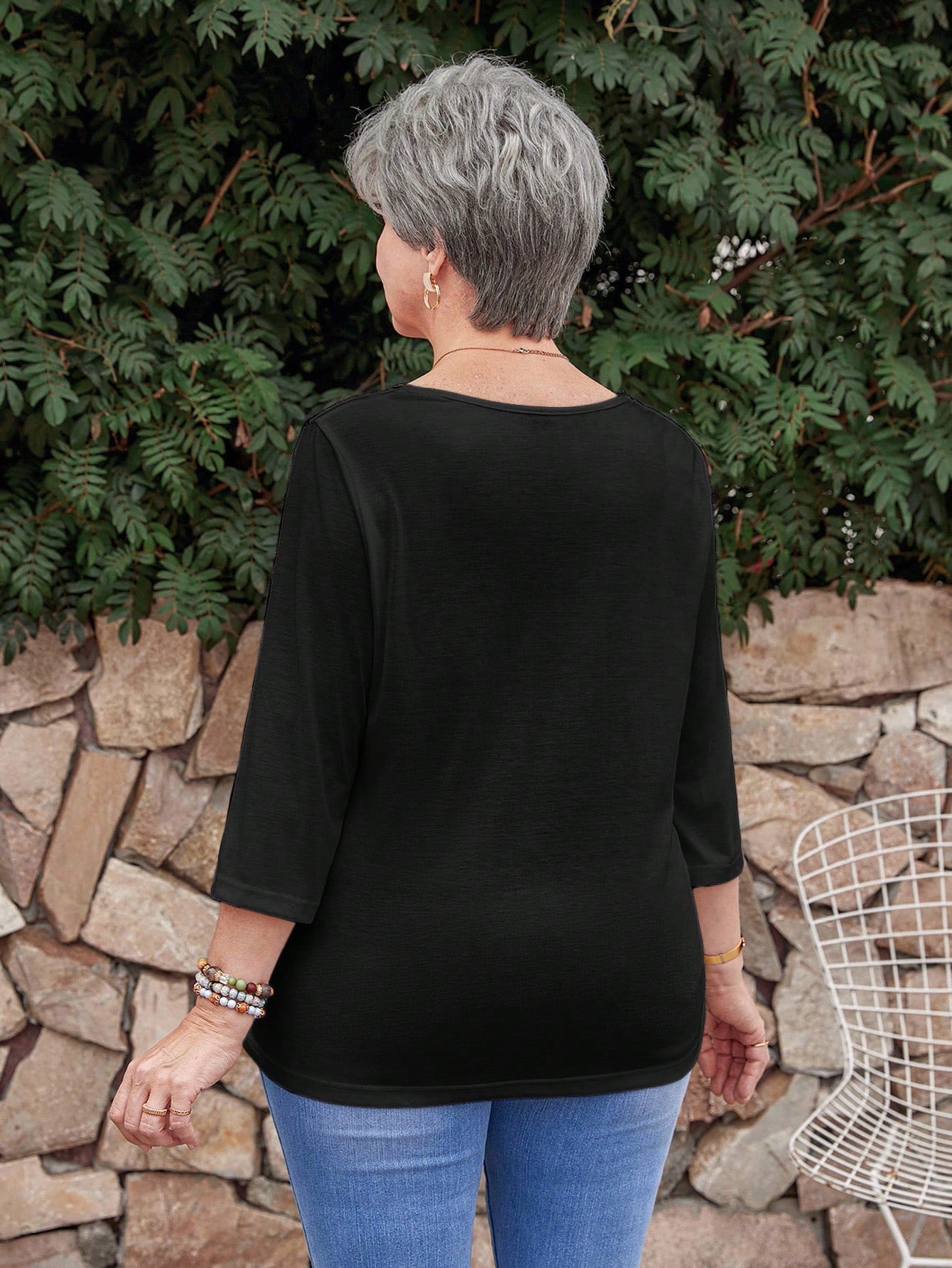 Blusa feminina plus size Rosie