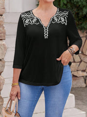 Blusa feminina plus size Rosie