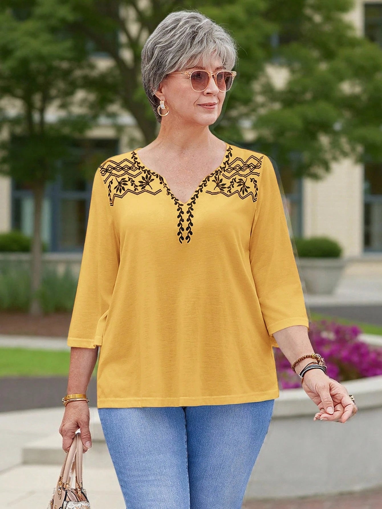 Blusa feminina plus size Rosie