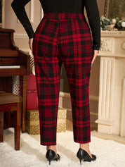 Calça Feminina com Bolso - Adélaïde. Plus Size