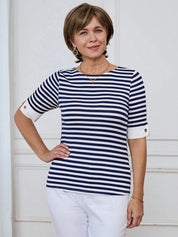 Camisa Feminina de Manga Curta - Fabi