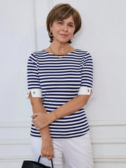 Camisa Feminina de Manga Curta - Fabi