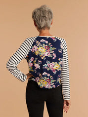 Camisa Feminina de Manga Raglan - Hanna