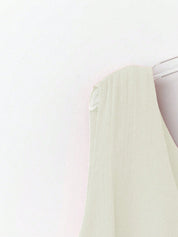 Camisa Regata Vintage, Babados em Camadas. Plus size - Louise