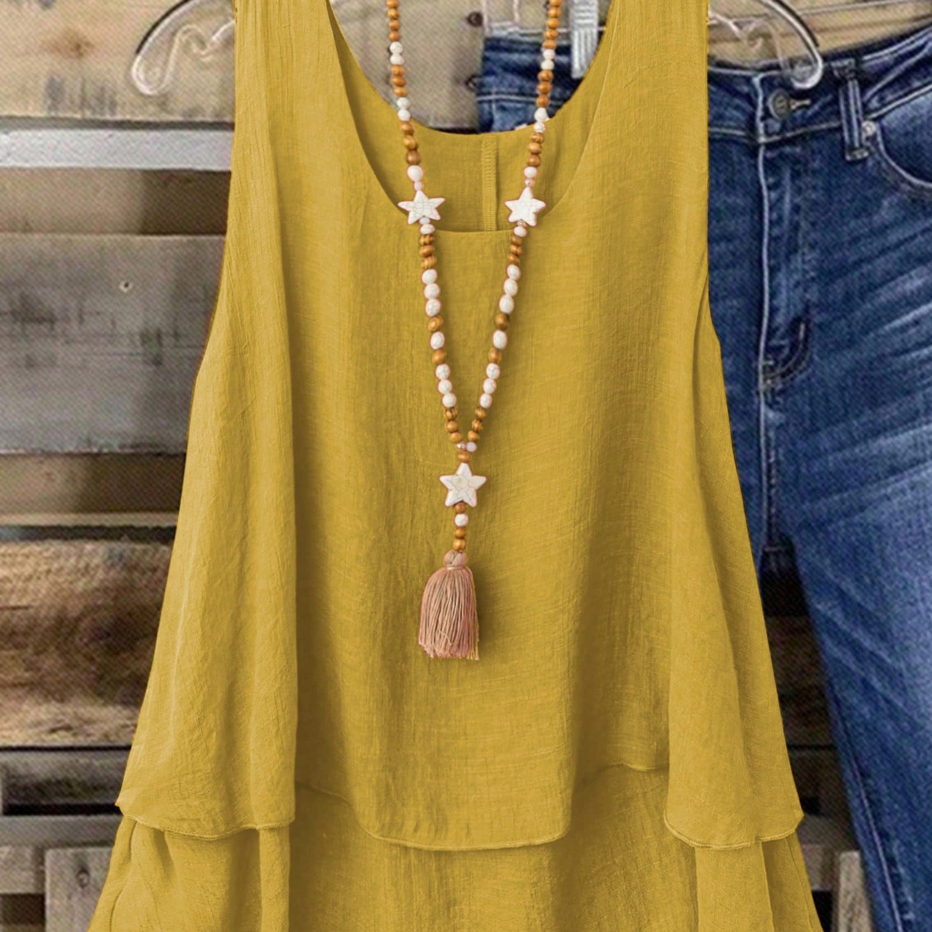 Camisa Regata Vintage, Babados em Camadas. Plus size - Louise