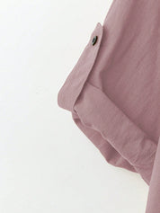 Camisa Feminina de Linho plus size Clarice.