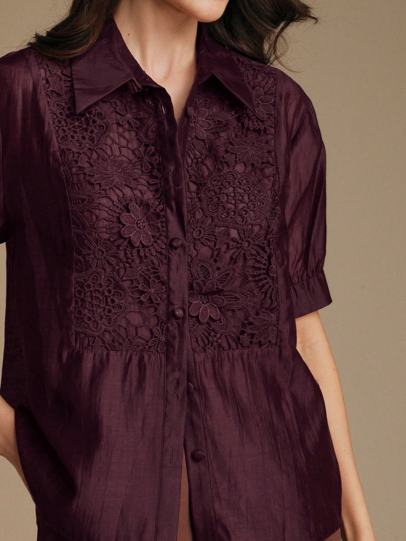 Camisa feminina elegante Francia