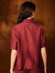 Camisa feminina elegante Francia