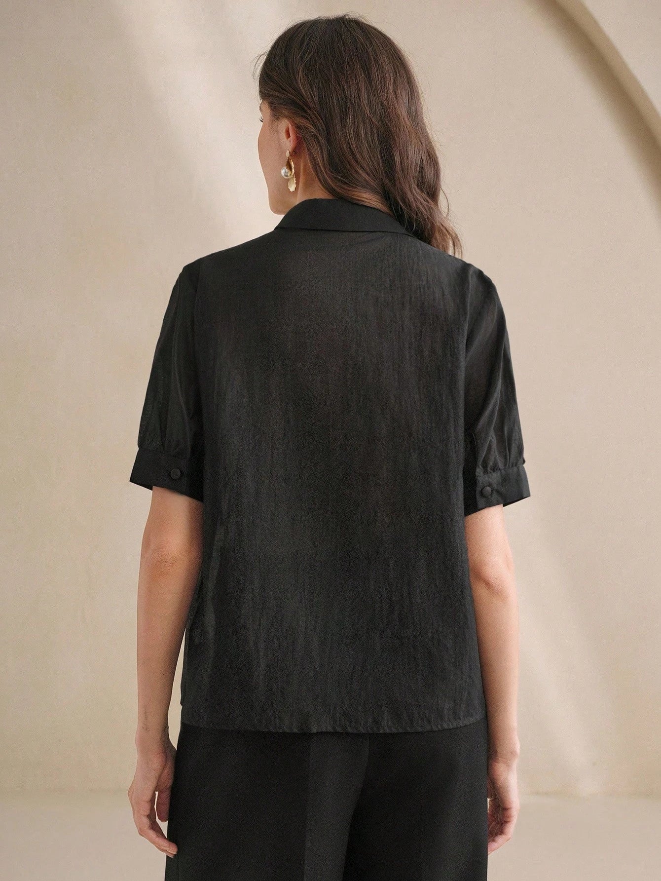 Camisa feminina elegante Francia