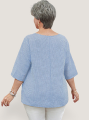 Blusa feminina xadrez plus size Adara