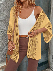Cardigan Estilo Boêmio com Manga Sino - Freya
