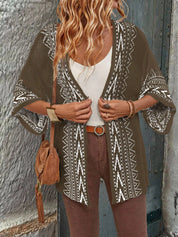 Cardigan Estilo Boêmio com Manga Sino - Freya