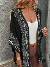 Cardigan Estilo Boêmio com Manga Sino - Freya