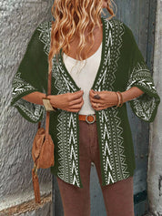 Cardigan Estilo Boêmio com Manga Sino - Freya
